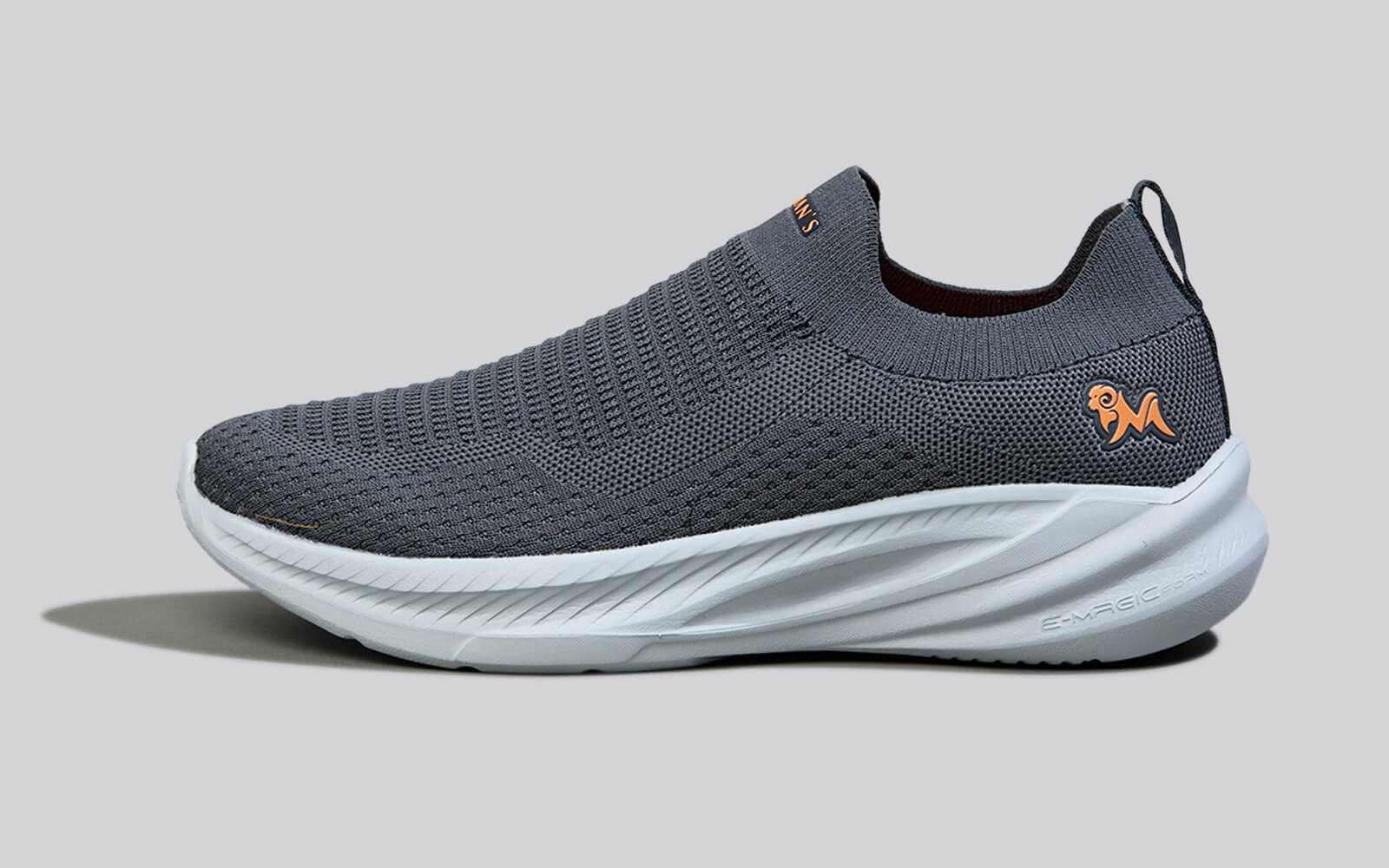 Max Cushy Slip Ons : Grey by My Store