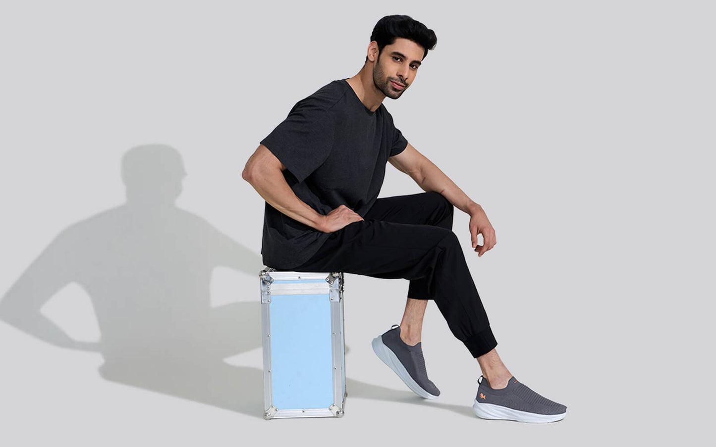 Max Cushy Slip Ons : Grey by My Store