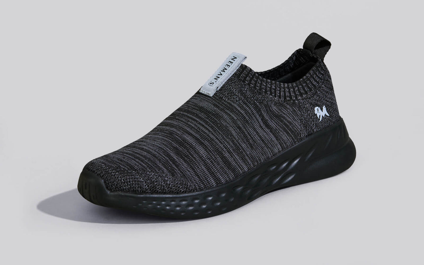 Melange Slip Ons : Black by My Store