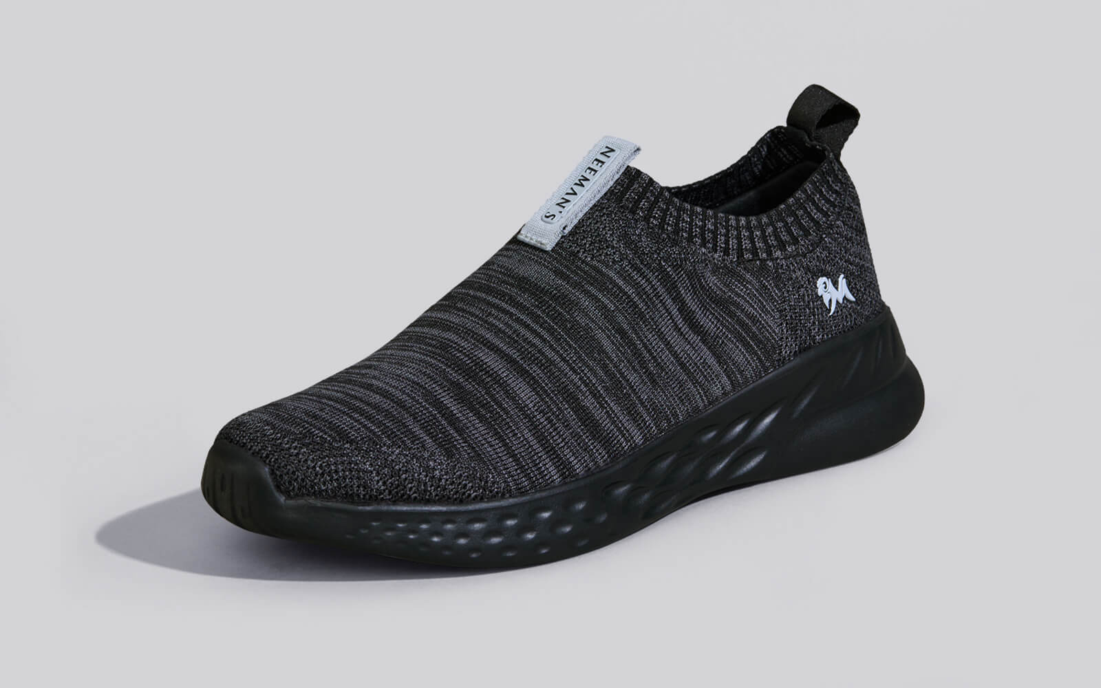 Melange Slip Ons : Black by My Store