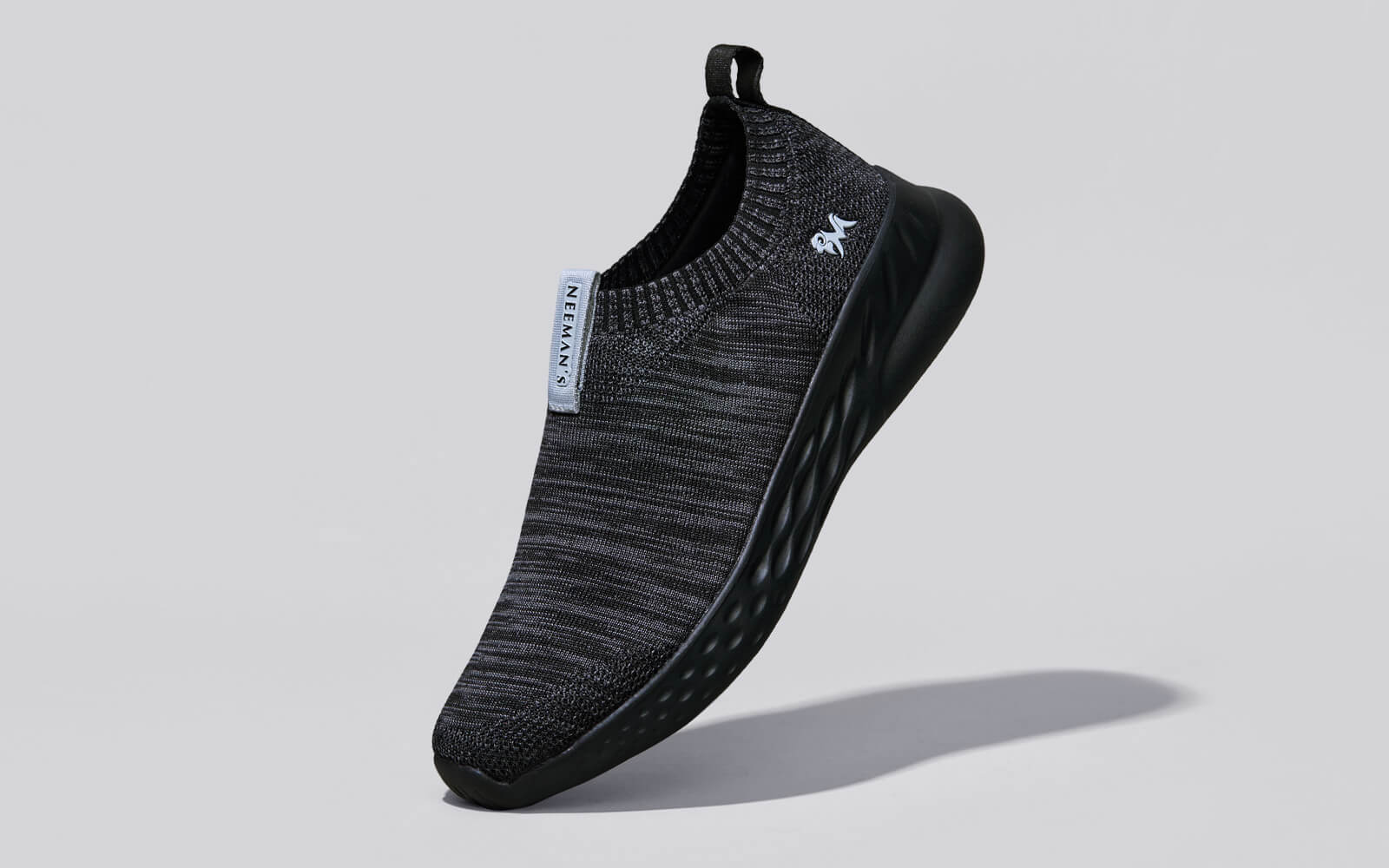 Melange Slip Ons : Black by My Store