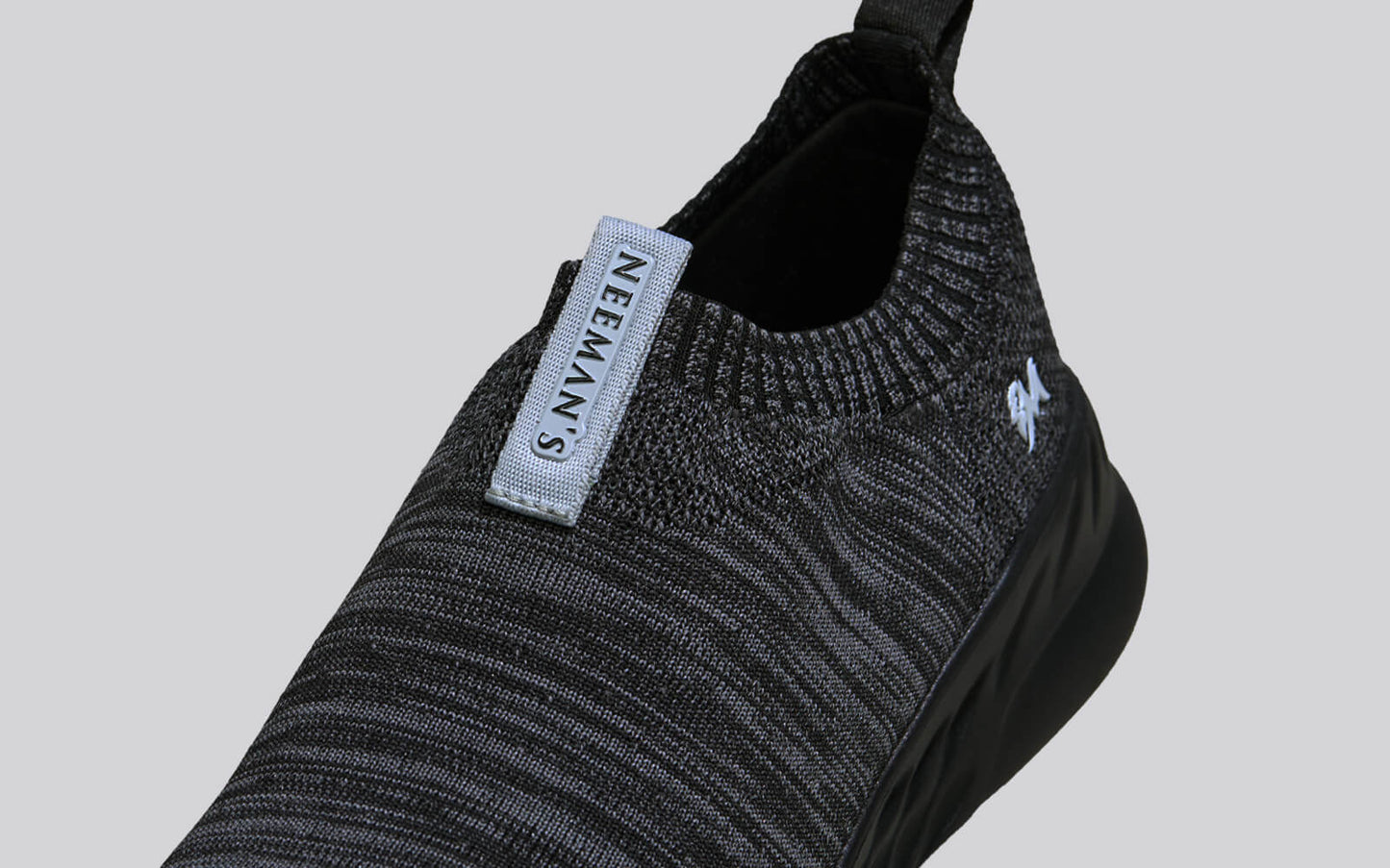 Melange Slip Ons : Black by My Store