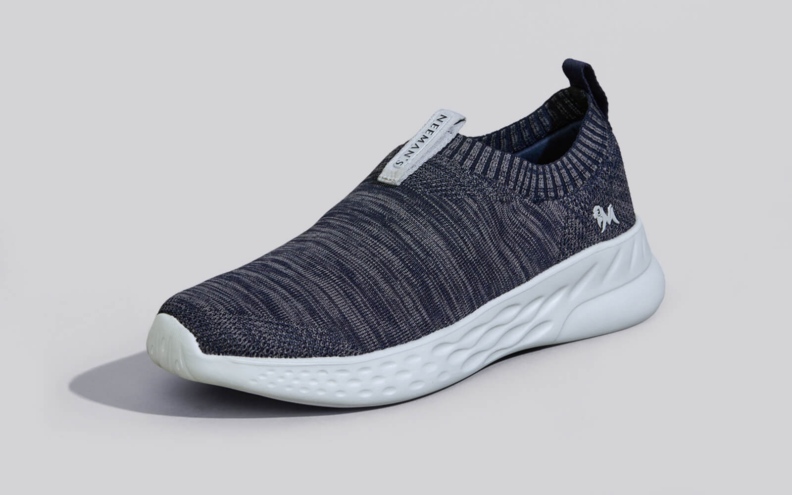 Melange Slip Ons : Navy by My Store