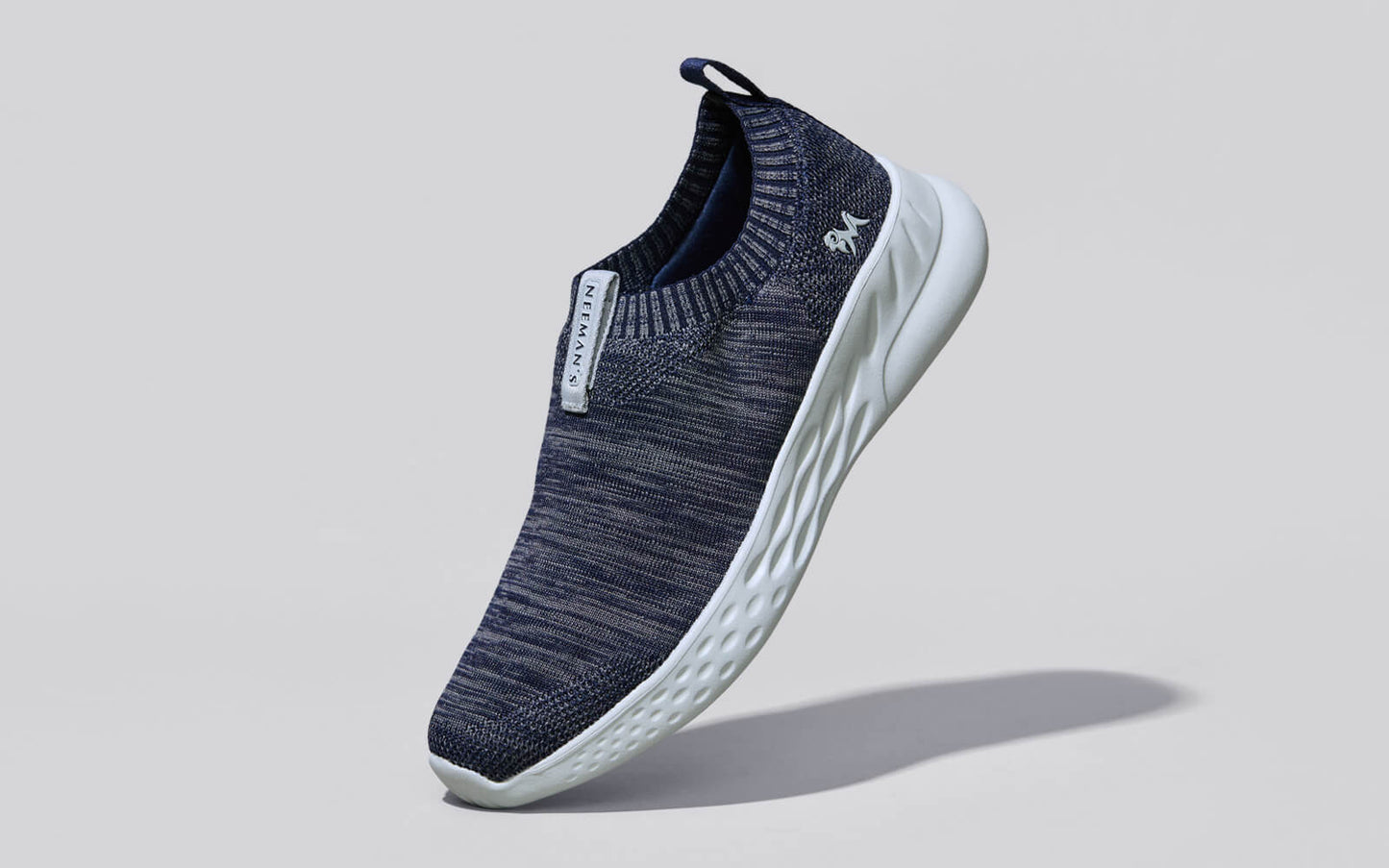 Melange Slip Ons : Navy by My Store