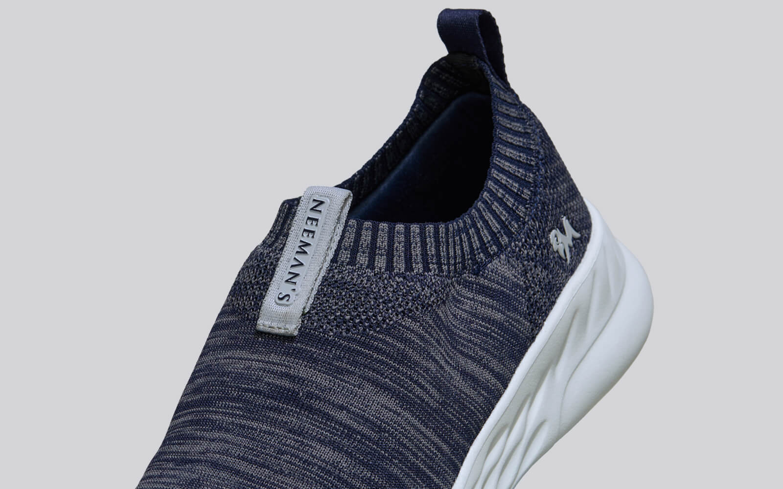 Melange Slip Ons : Navy by My Store