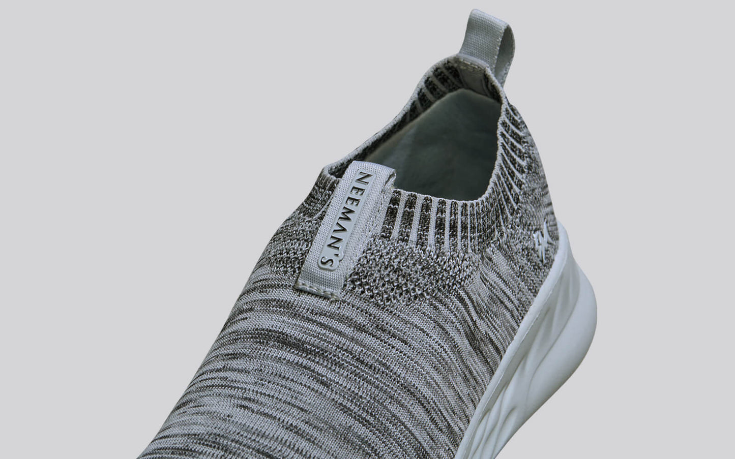 Melange Slip Ons : Grey by My Store