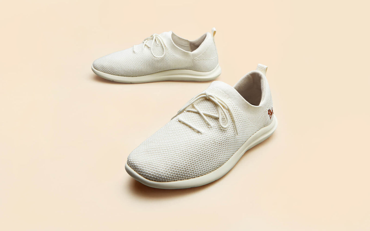 ReLive Knit Sneakers : Ivory Cream by My Store