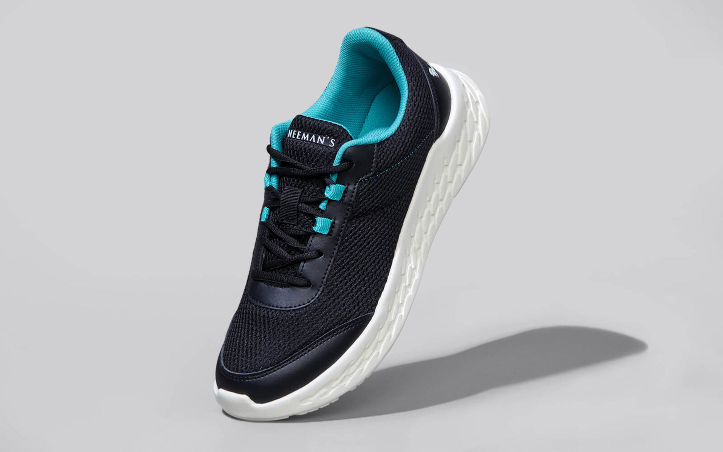 Relaxed Sporties : Black-Teal by My Store