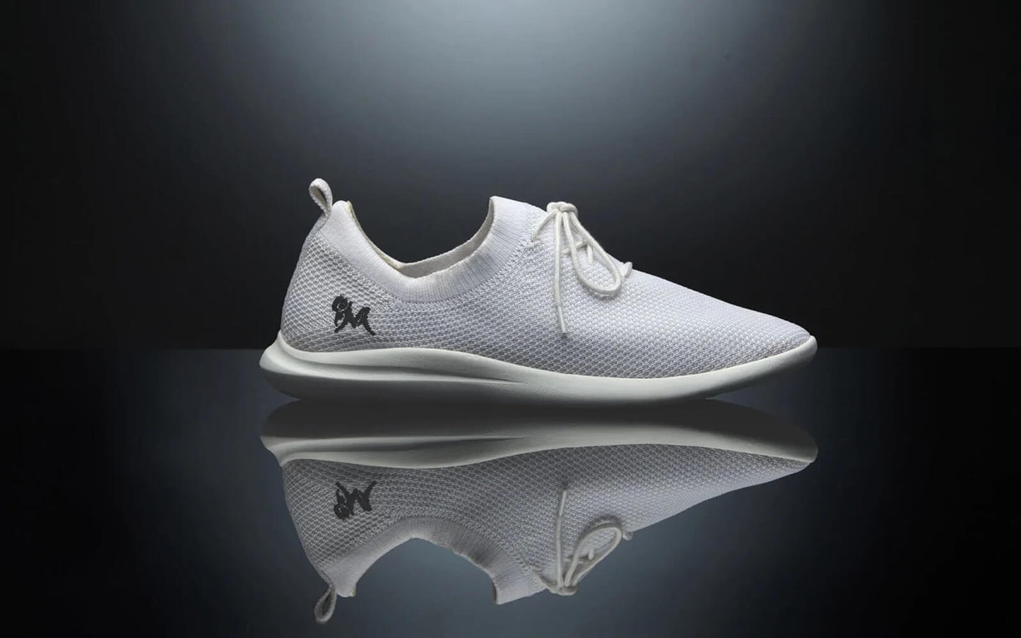 ReLive Knit Sneakers : Brilliant White by My Store