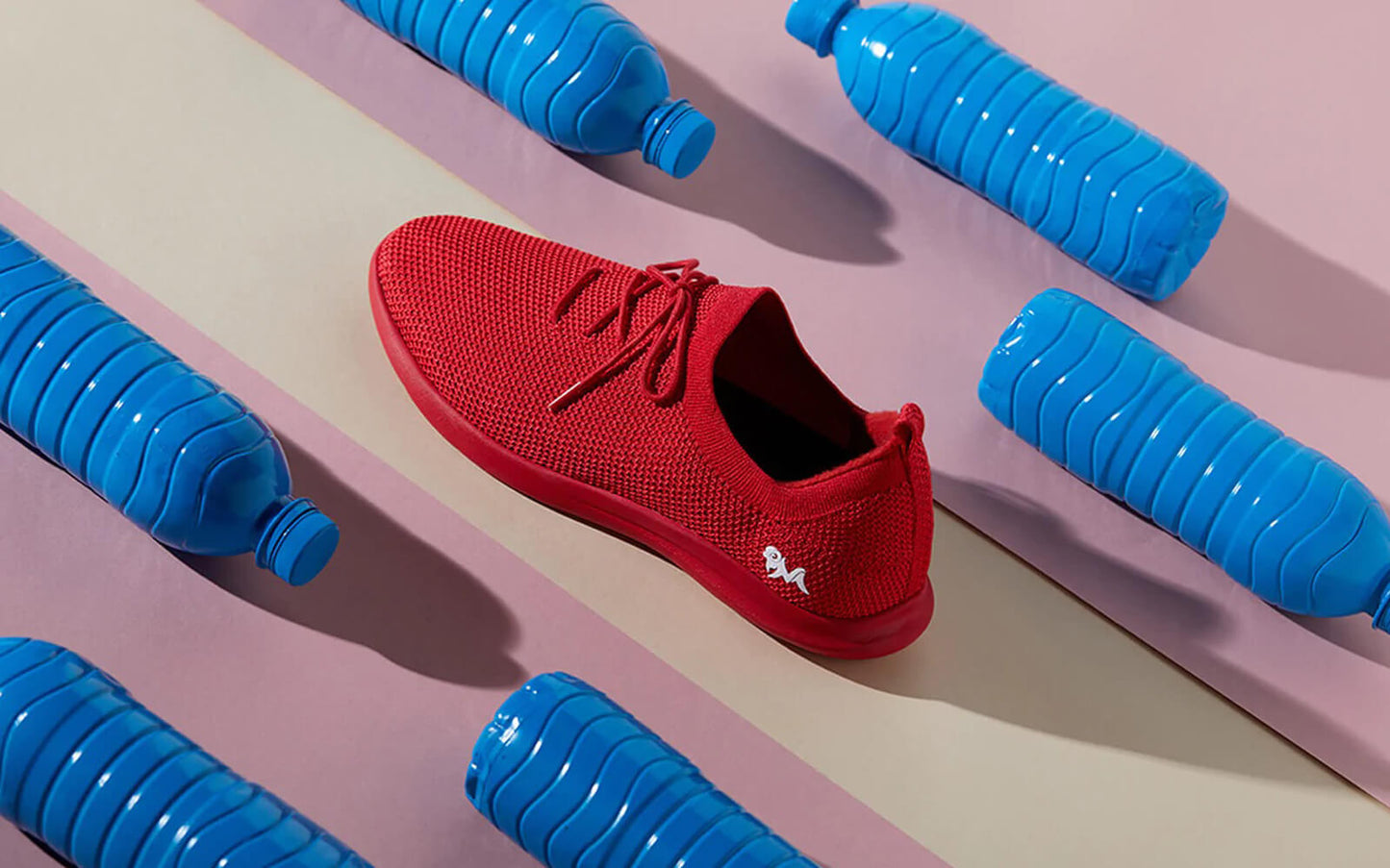 ReLive Knit Sneakers (Limited Edition) : Fiery Red by My Store