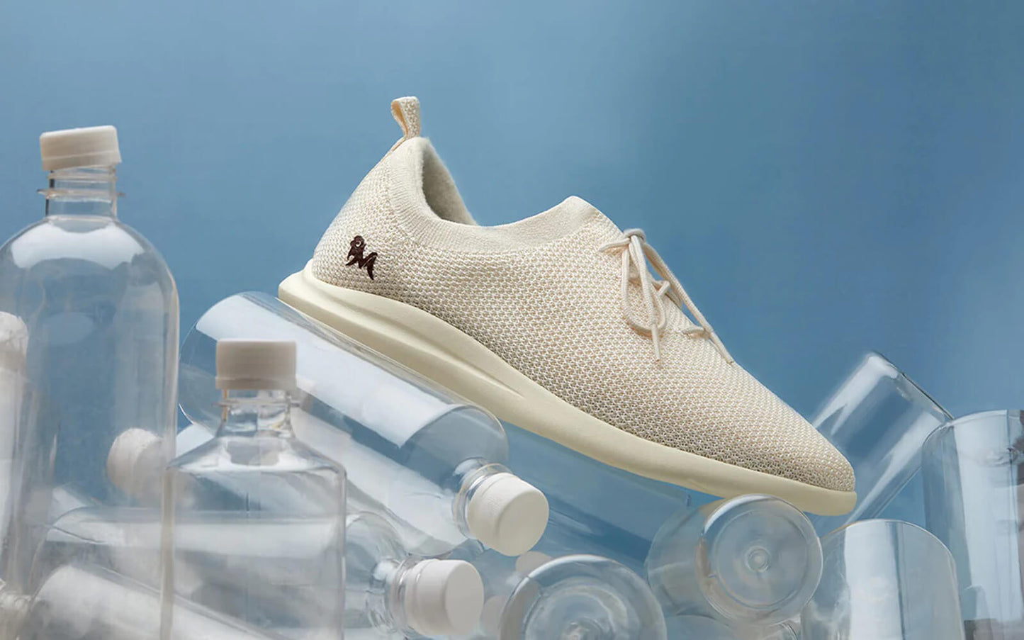 ReLive Knit Sneakers : Ivory Cream by My Store