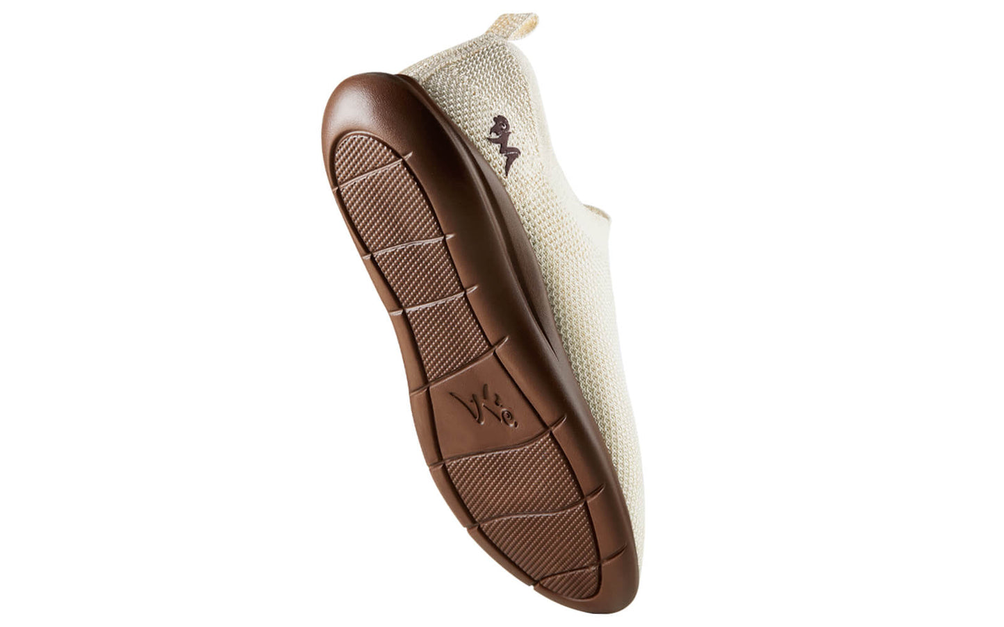 ReLive Knit Slip Ons : Tusk Ivory / Brown Sole by My Store