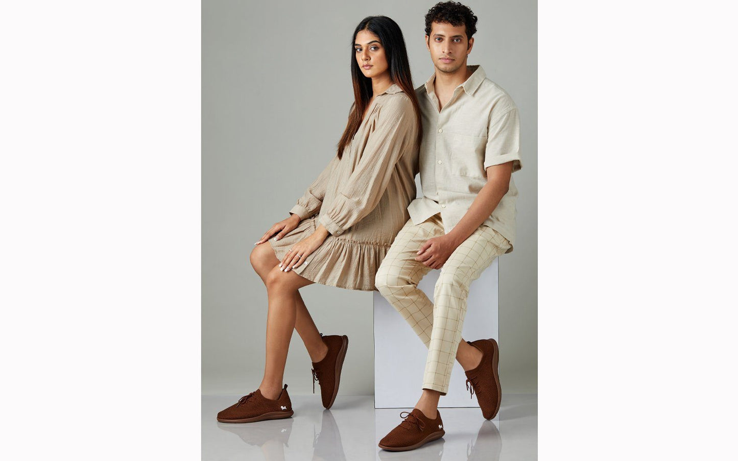 ReLive Knit Sneakers (Limited Edition) : Copper Brown by My Store