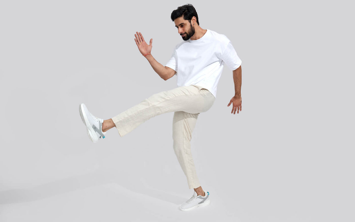 Striking Strides : White by My Store
