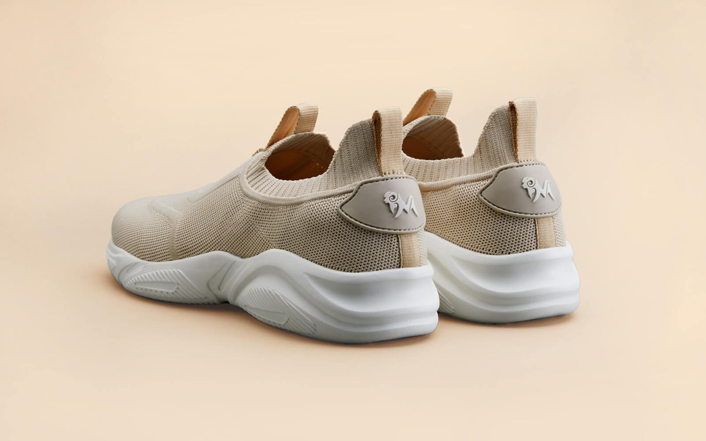 Sole Max Slip Ons : Ultra Beige by My Store