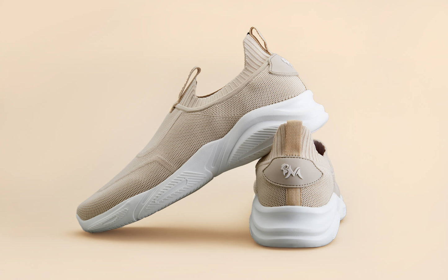 Sole Max Slip Ons : Ultra Beige by My Store
