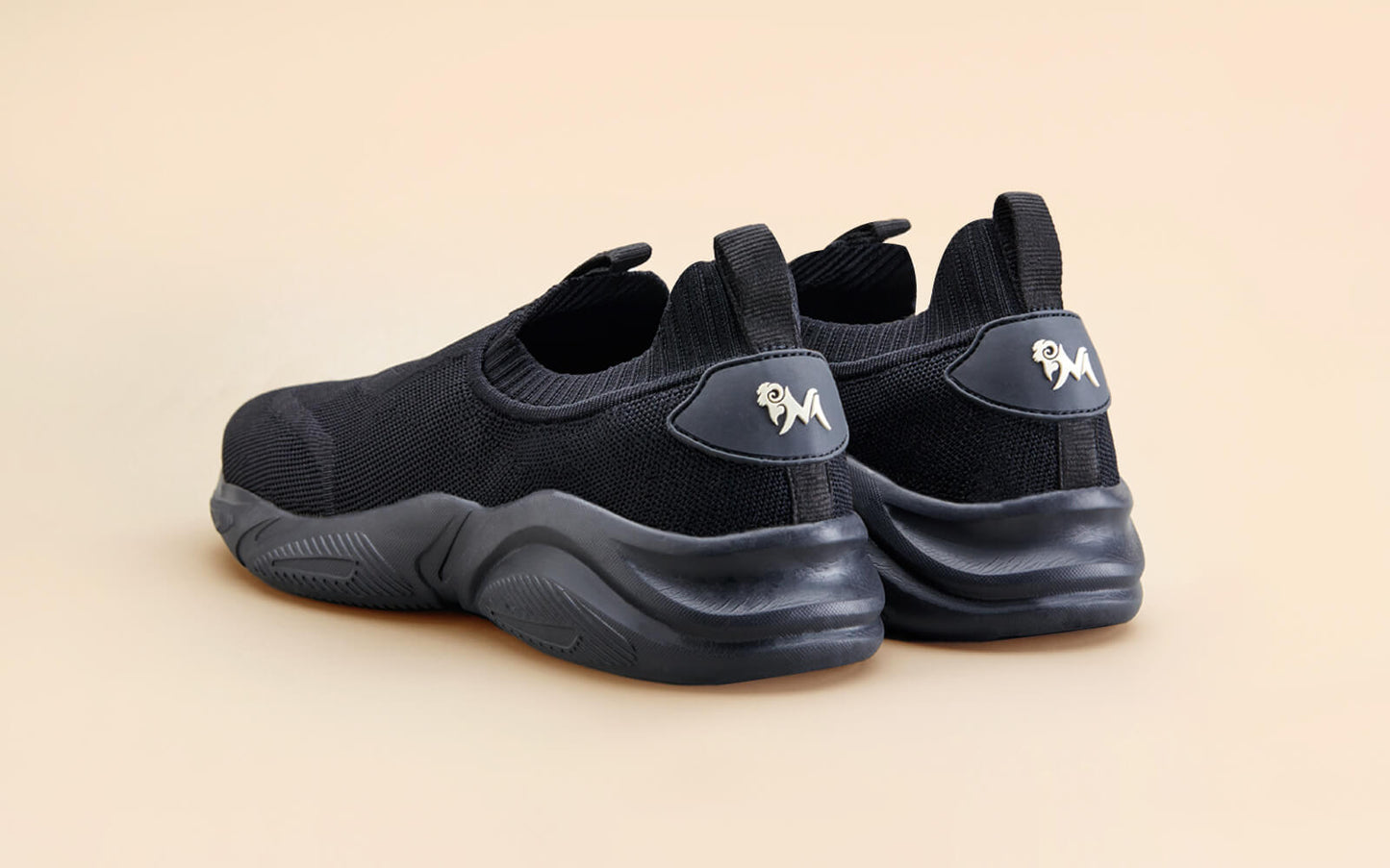 Sole Max Slip Ons : Ultra Black by My Store