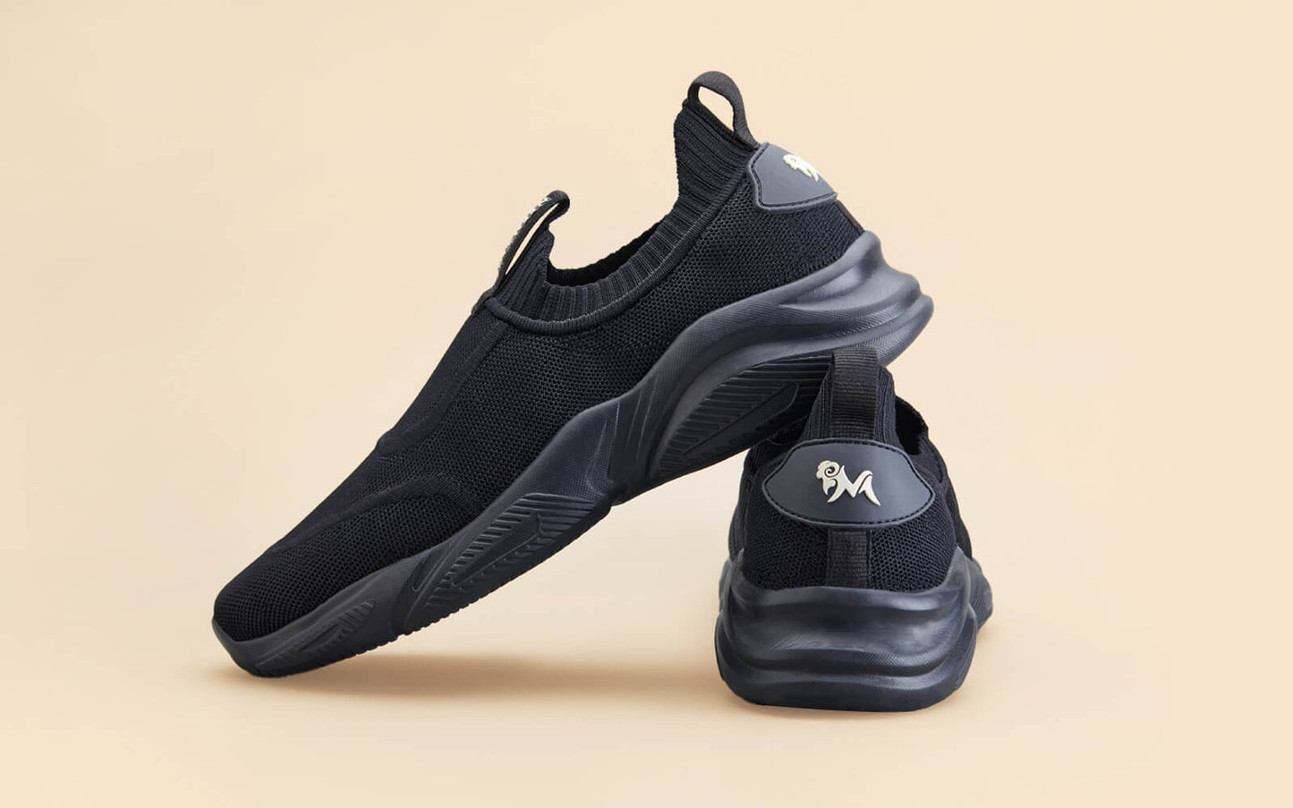 Sole Max Slip Ons : Ultra Black by My Store