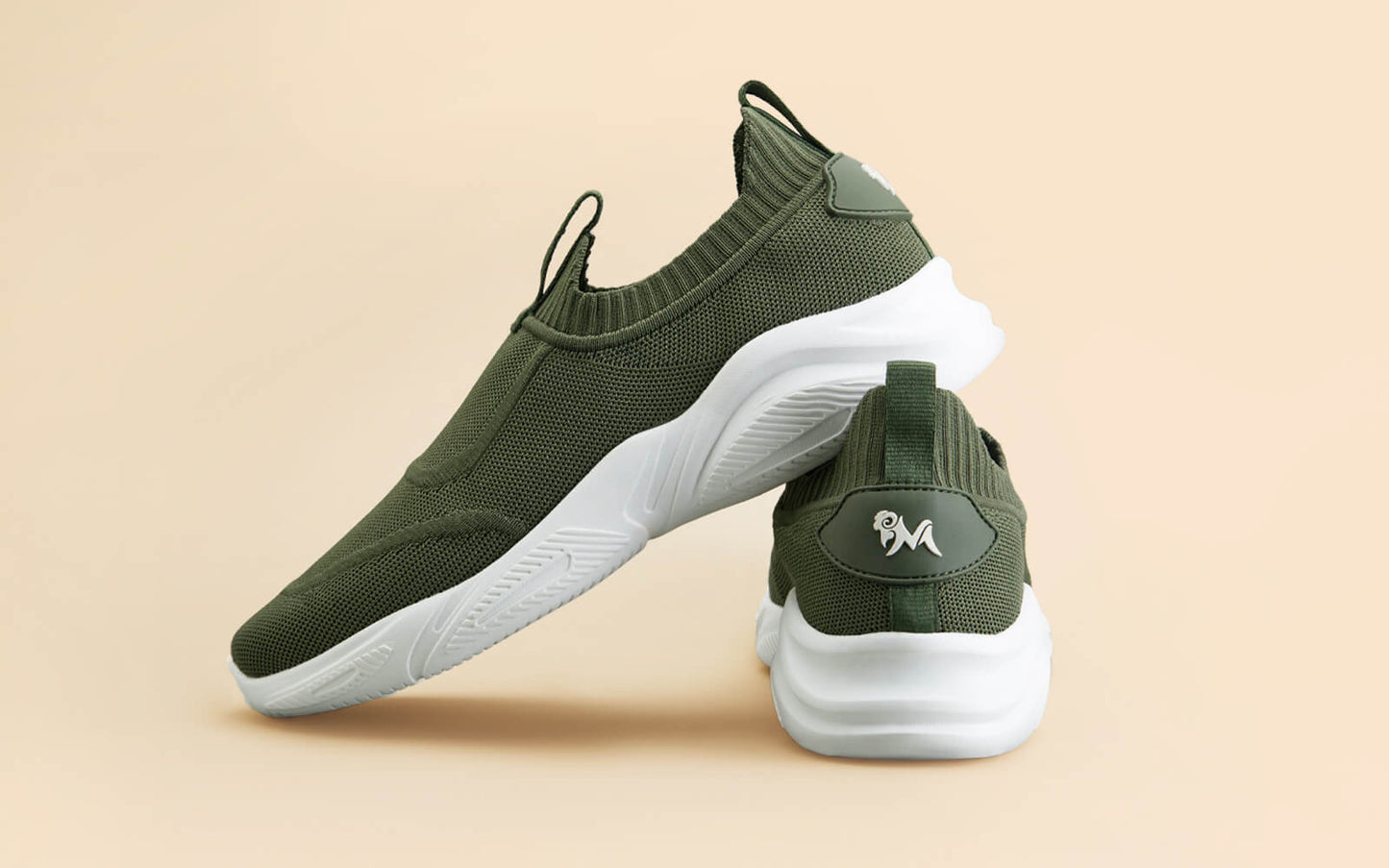 Sole Max Slip Ons : Ultra Green by My Store