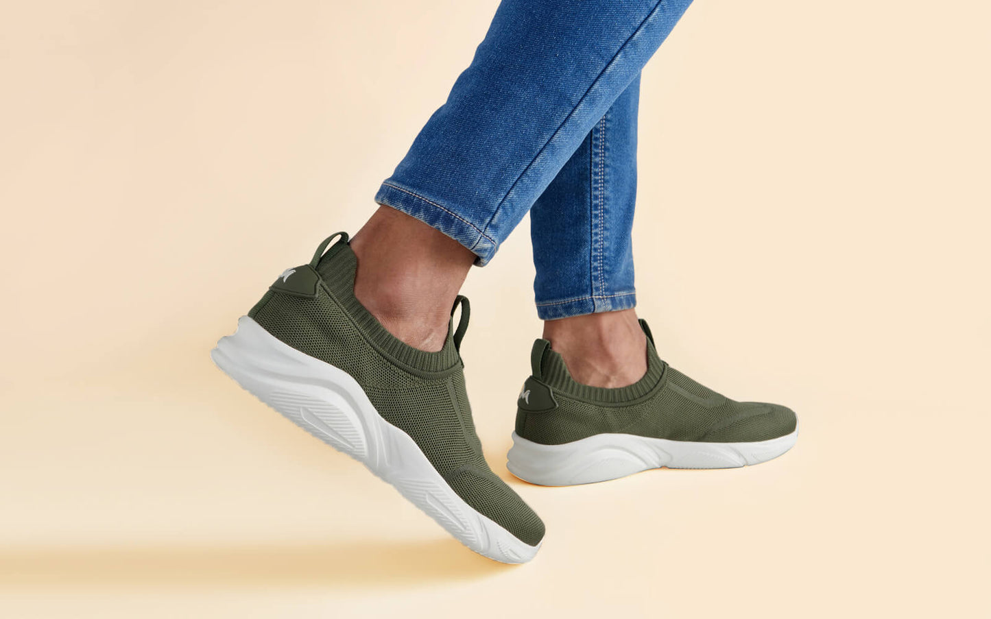 Sole Max Slip Ons : Ultra Green by My Store