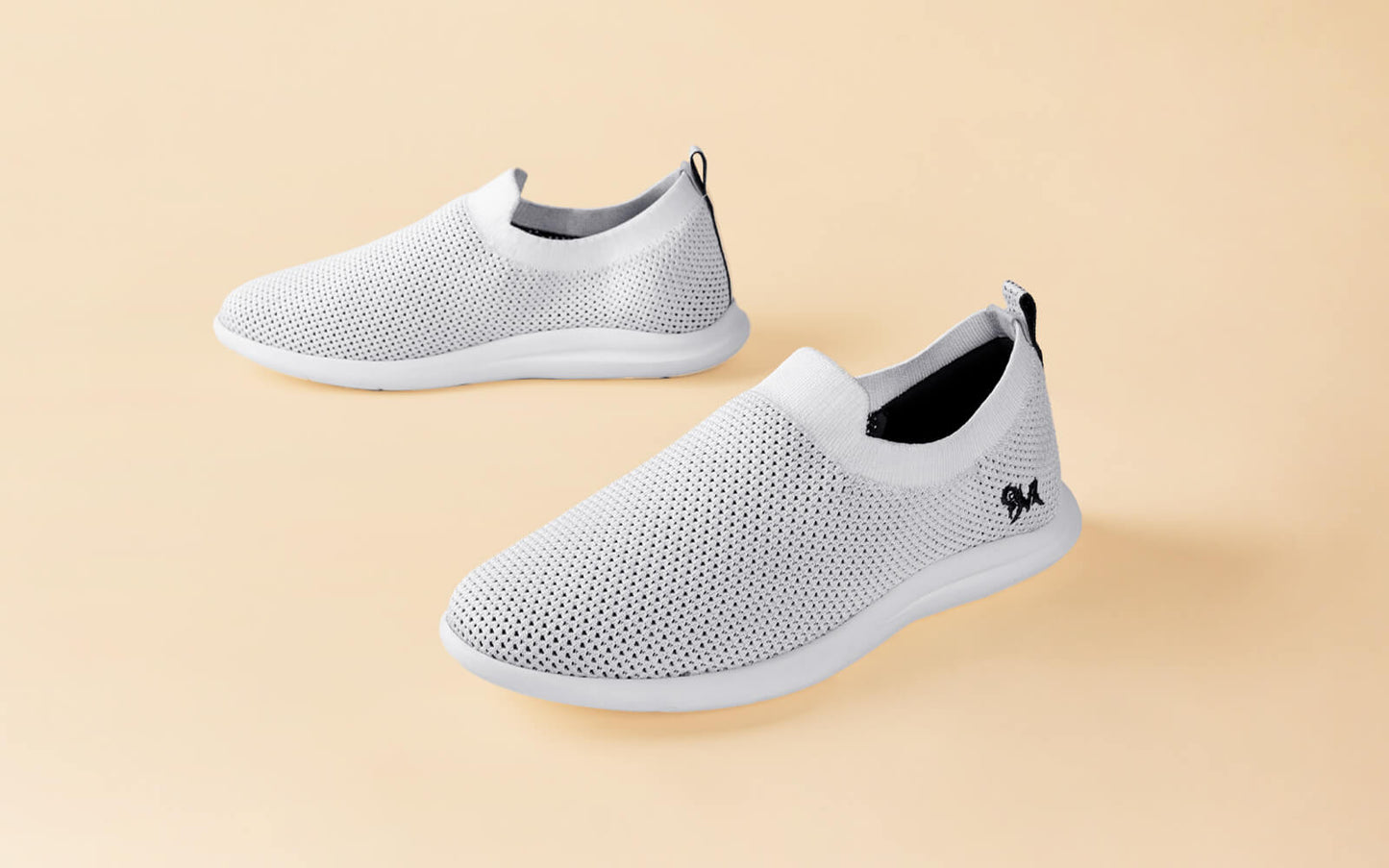 Spotlight Slip Ons : Brilliant White by My Store