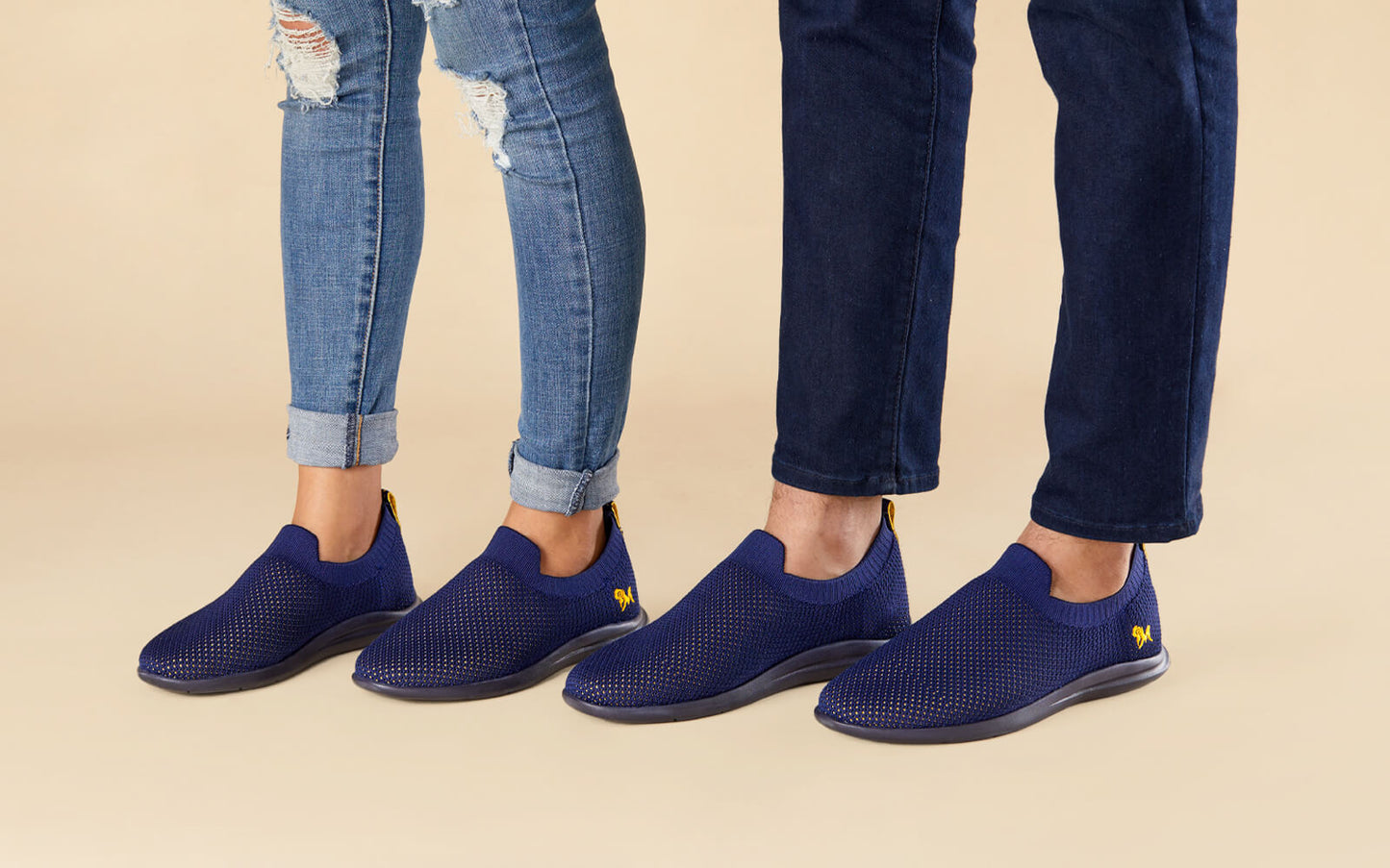 Spotlight Slip Ons : Dawn Blue by My Store