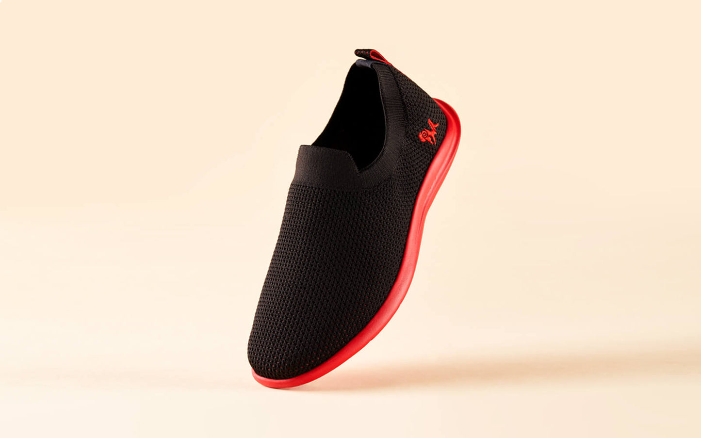 Spotlight Slip Ons : Hale Black / Red Sole by My Store