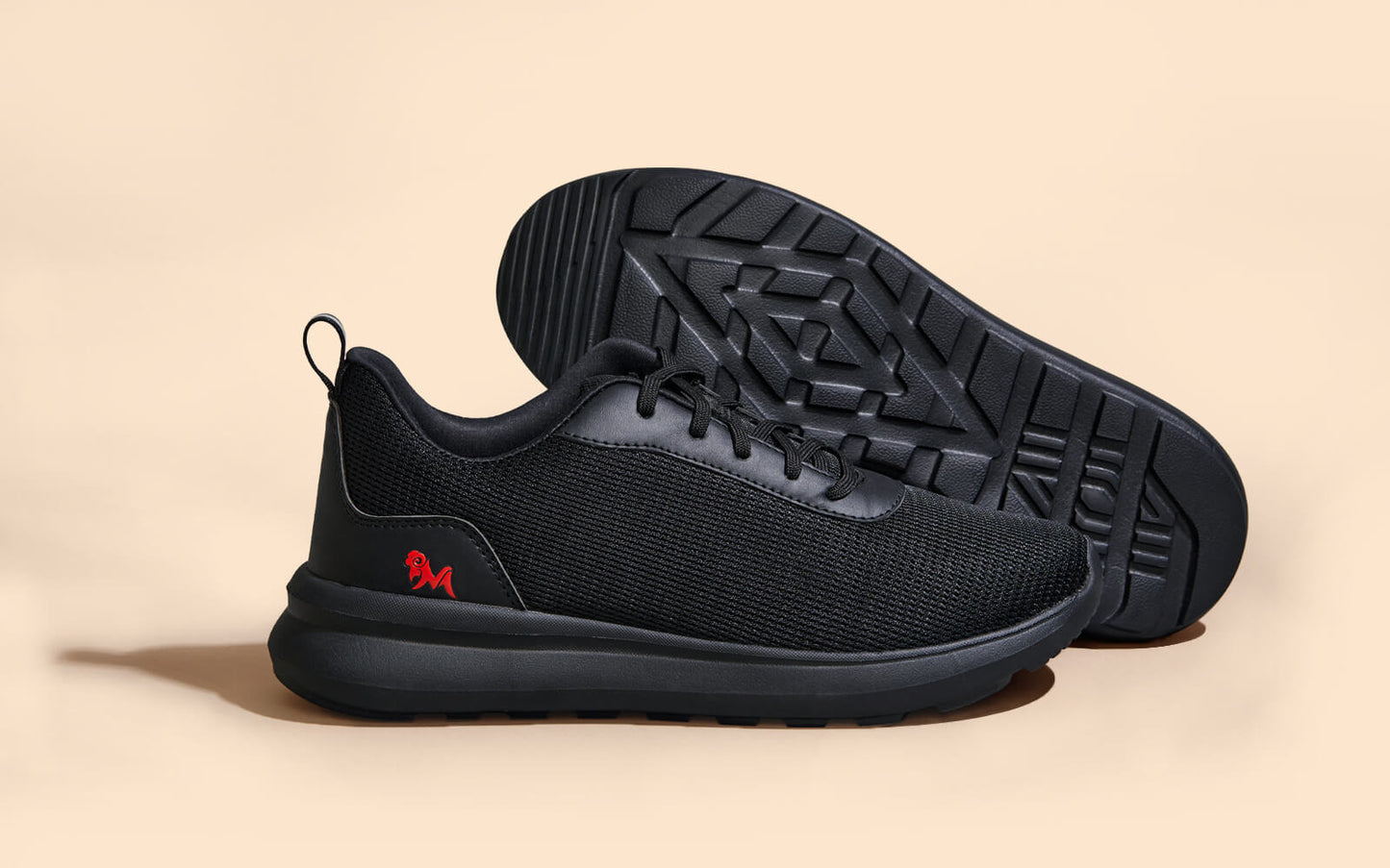 Tread Basics – Black | Minimalist Black Footwear for Daily Comfort & Style