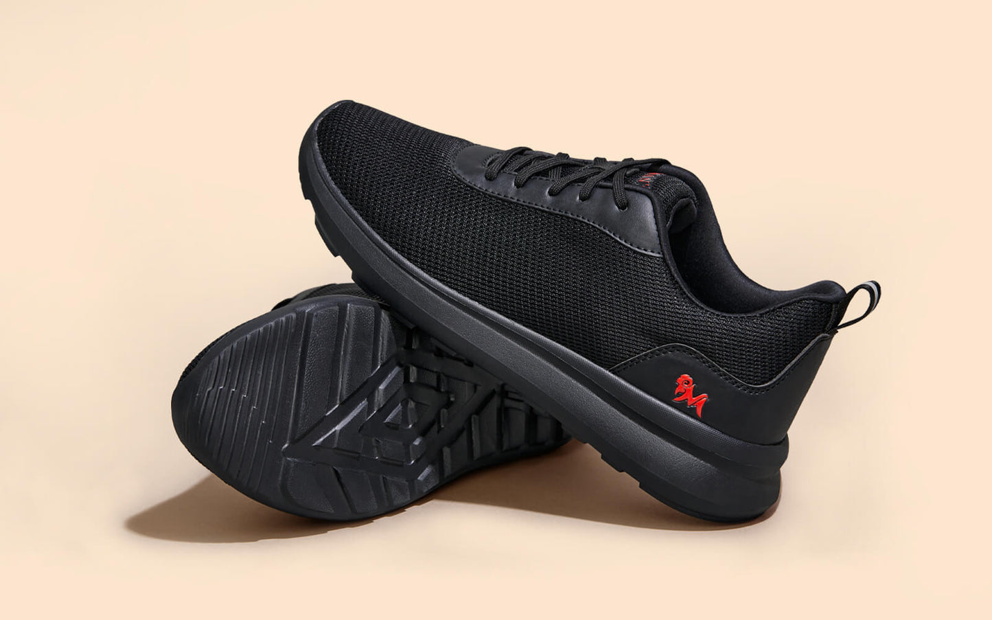 Tread Basics – Black | Minimalist Black Footwear for Daily Comfort & Style