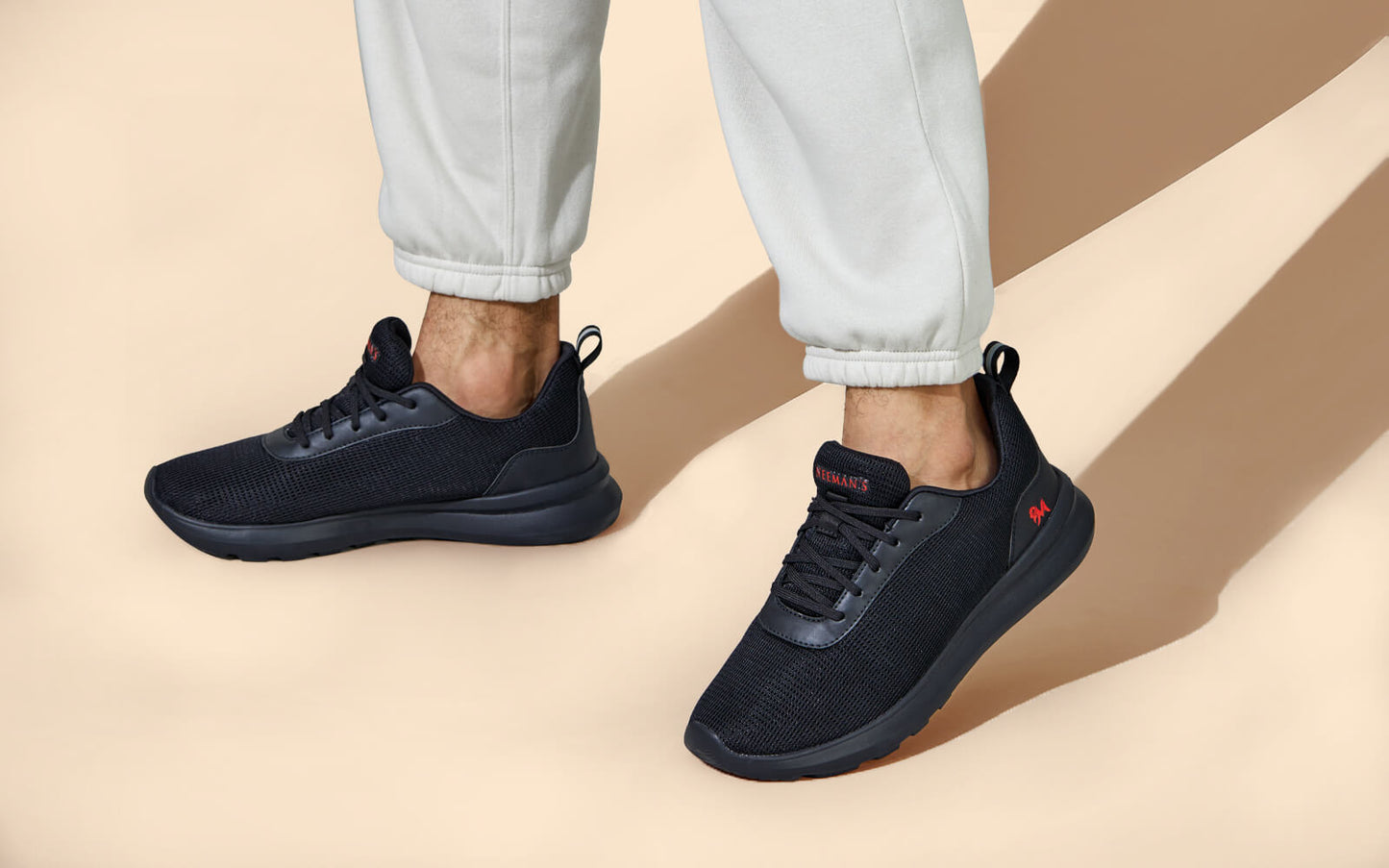 Tread Basics – Black | Minimalist Black Footwear for Daily Comfort & Style