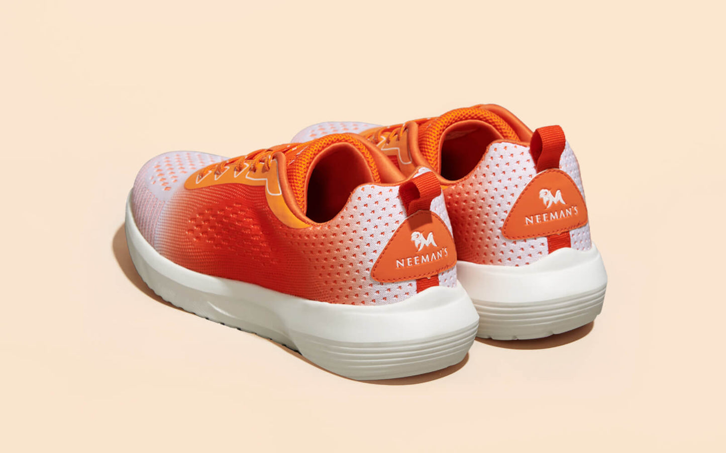 The Loungesters : Neon Orange-White by My Store