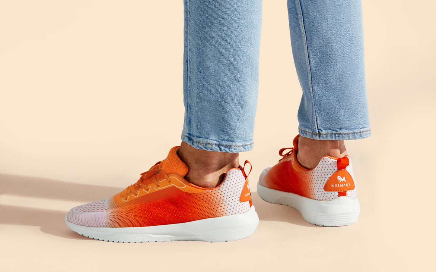 The Loungesters : Neon Orange-White by My Store
