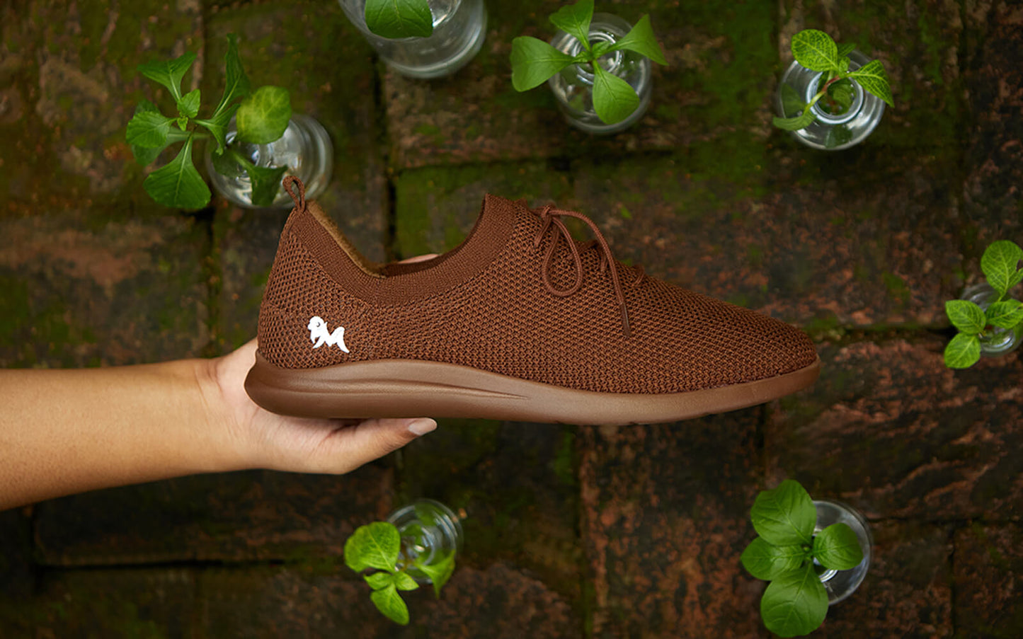 ReLive Knit Sneakers (Limited Edition) : Copper Brown by My Store