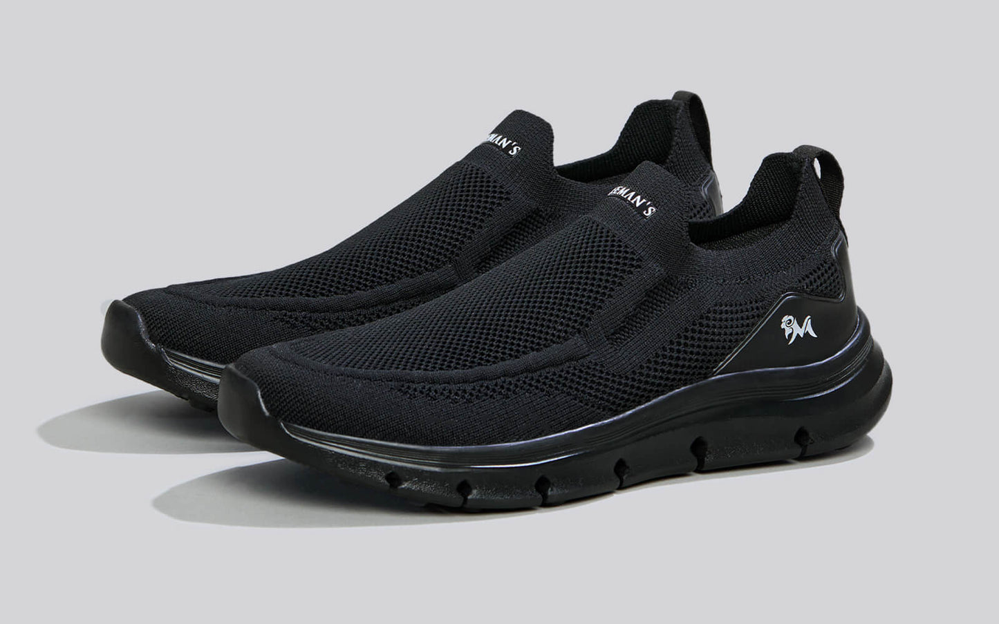 Breathe Ease Slip Ons : Black by My Store