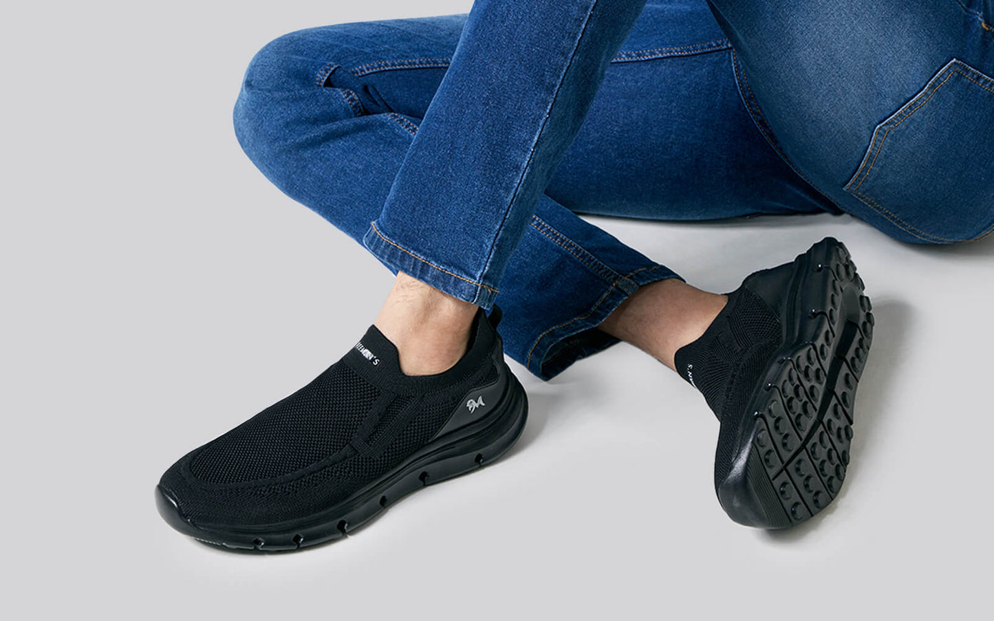Breathe Ease Slip Ons : Black by My Store