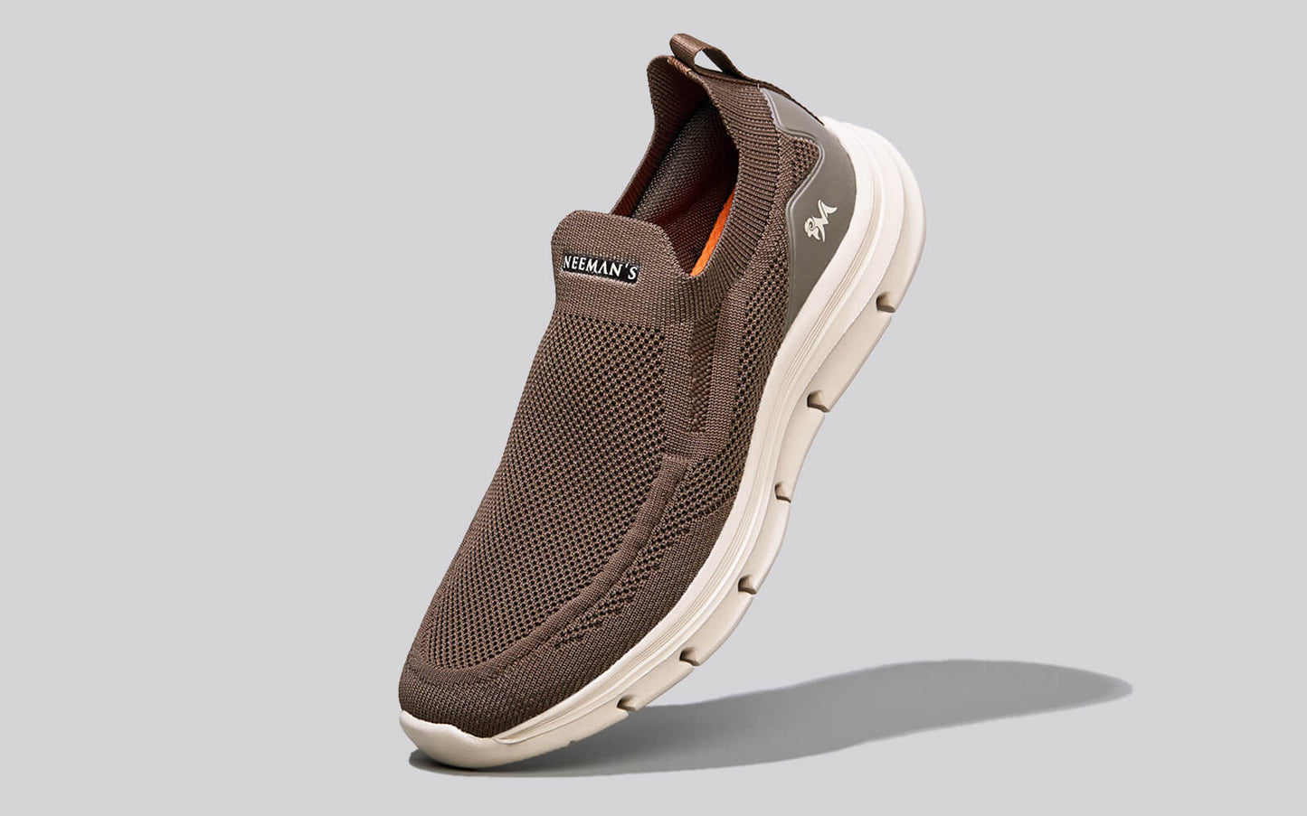 Breathe Ease Slip Ons : Brown by My Store
