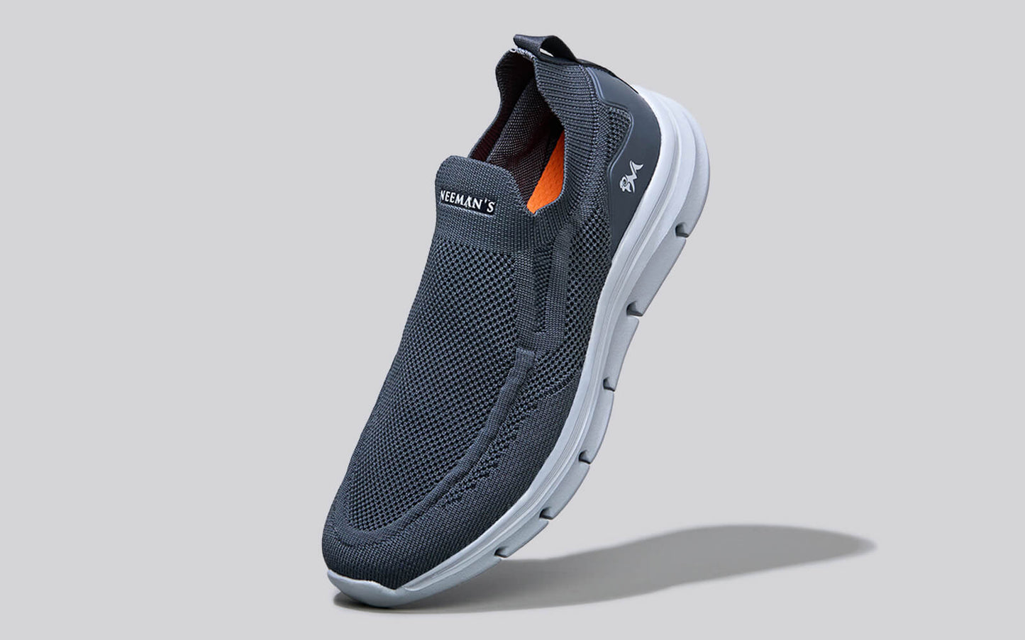 Breathe Ease Slip Ons : Grey by My Store