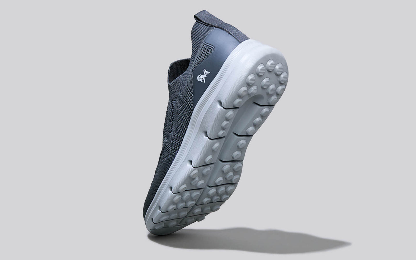Breathe Ease Slip Ons : Grey by My Store