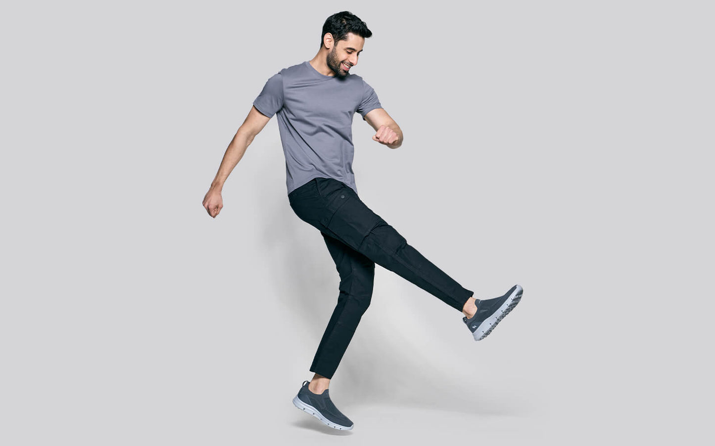 Breathe Ease Slip Ons : Grey by My Store