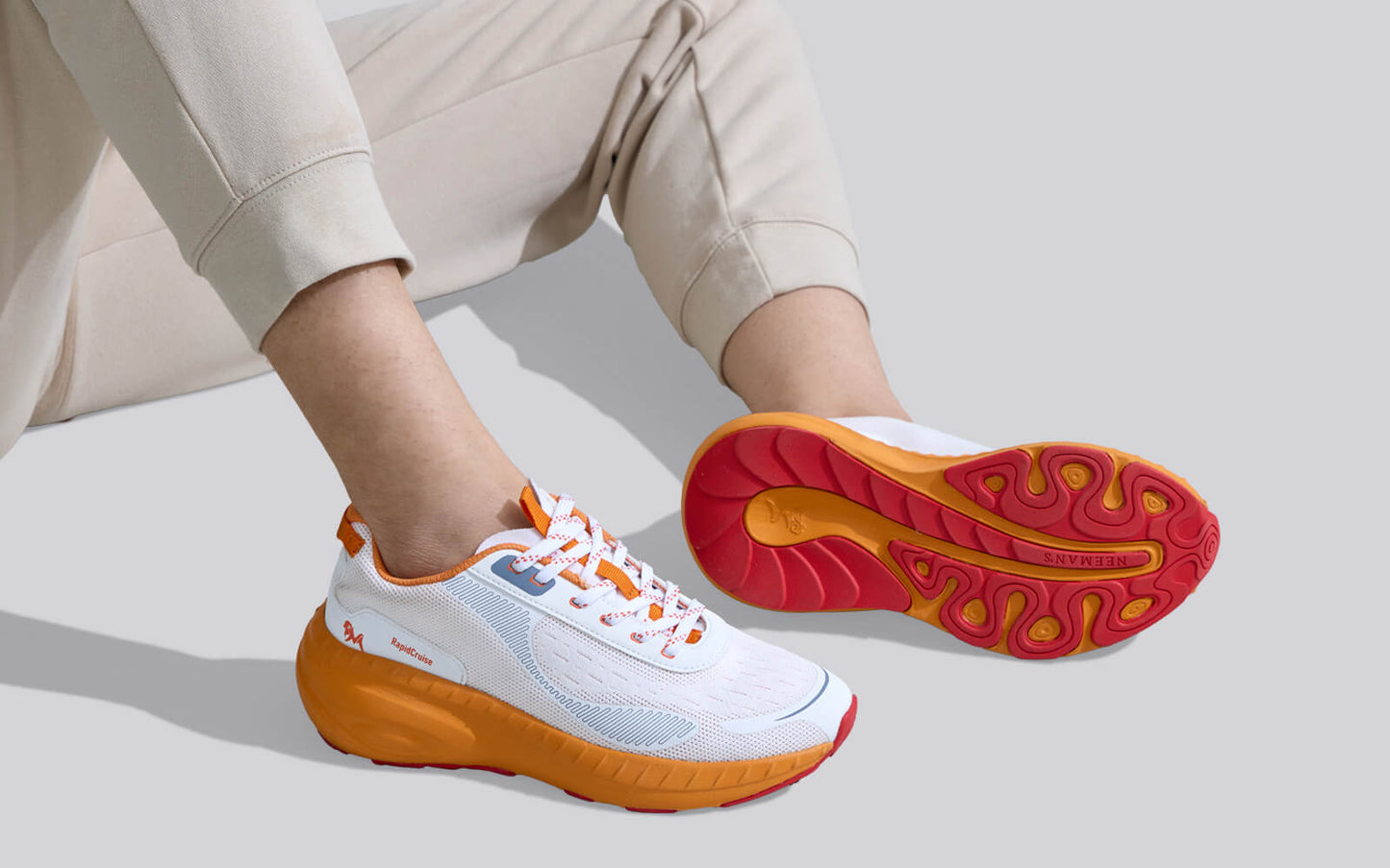 Begin Walk Prime : Ivory Orange by My Store