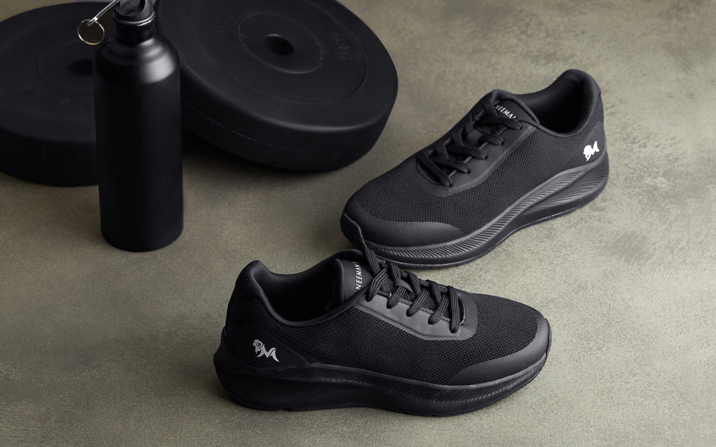 Casual Trainers : Classic Black by My Store