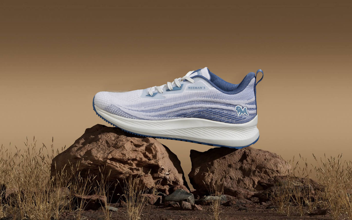 Dashing Walkers : Blue-White by My Store