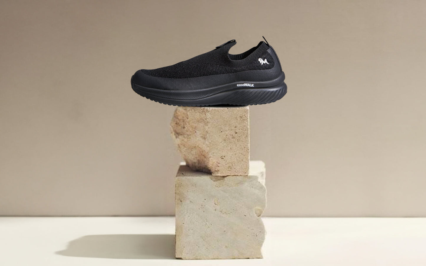 Ease Walk Slip Ons : Black by My Store