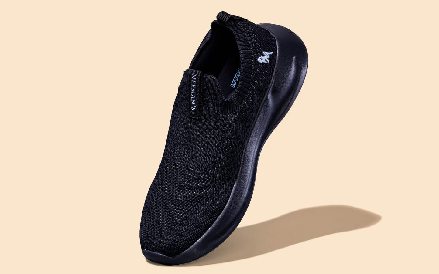Knit Trainers For Men : Black by My Store