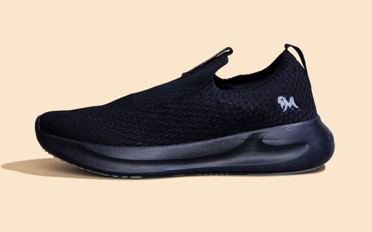 Knit Trainers For Men : Black by My Store