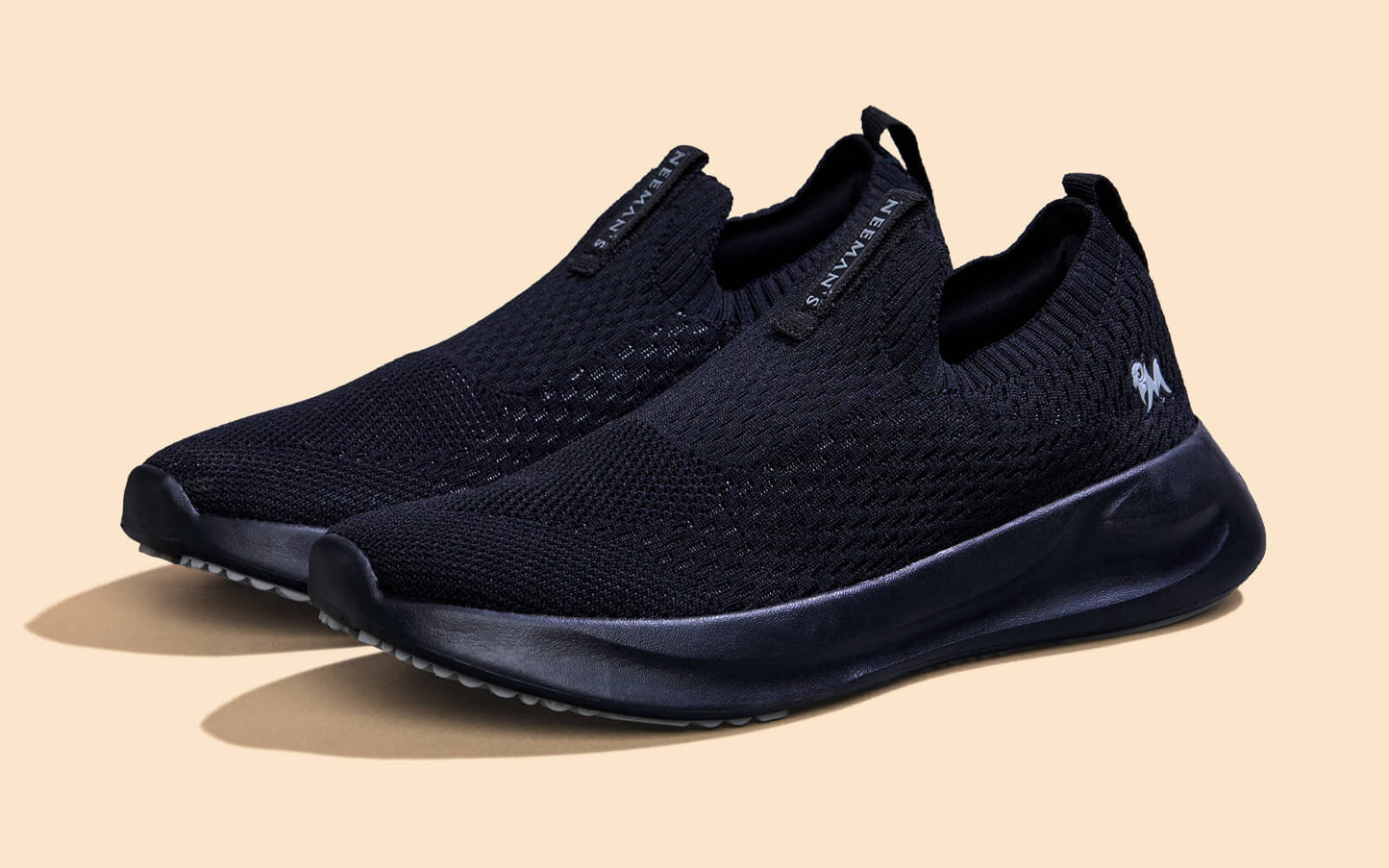 Knit Trainers For Men : Black by My Store