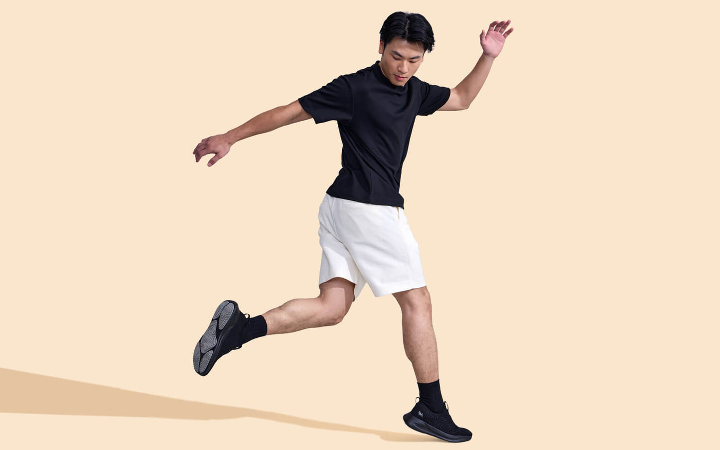 Knit Trainers For Men : Black by My Store