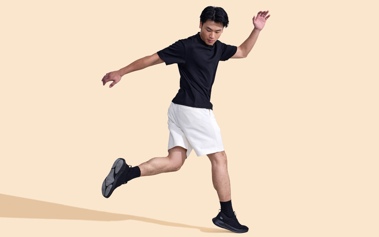 Knit Trainers For Men : Black by My Store