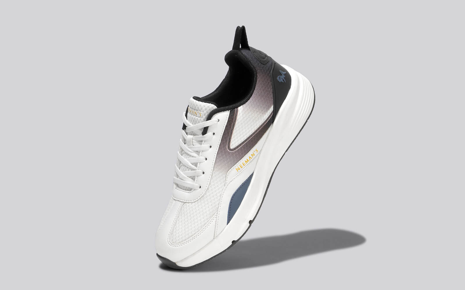 Light Trainers : White-Black by My Store