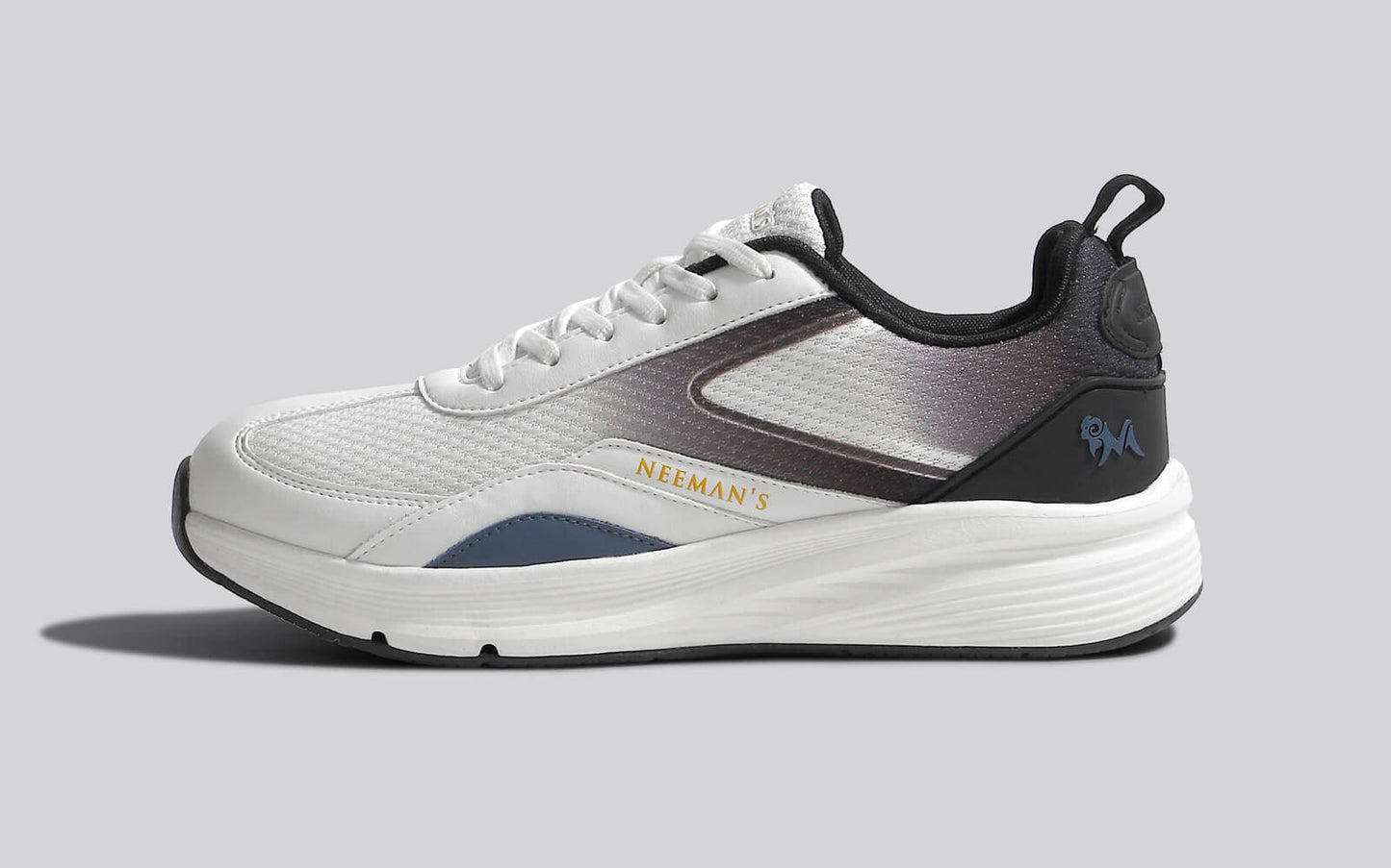 Light Trainers : White-Black by My Store